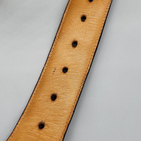 COACH Vintage Buffalo Leather Belt - Picture 2 of 15